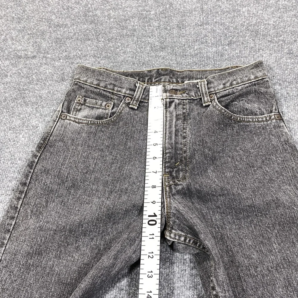 Vintage Levis 550‎ Jeans Mens 29x31 Gray Relaxed Tapered Leg Denim Made USA 90s